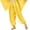 Yellow, variant on GJSYRH Women Girls Sequins Belly Dance India Arabian Stage Performance Coins Harem Pants Trousers