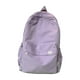 thumbnail image 4 of Mochila sencilla de color sólido, mochila para portátil, linda mochila estética para exteriores. Violeta, 4 of 7