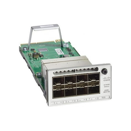 UPC: 0889728035835 | Cisco – C9300-NM-8X – Cisco Catalyst 9300 8 x 10GE Network Module – For Data Networking 8 10GBase-X Network – Twisted