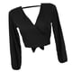 thumbnail image 3 of VERANO MUJERES de MANERA LIGHT ESPECINA de CASUAL L Baoblaze  Top corto de mujer, 3 of 8