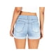 thumbnail image 2 of Txlixc Pantalones cortos de mezclilla de verano para mujer, pantalones cortos de mezclilla enrollables de cintura media de color sólido con bolsillos para niñas, S / M / L / XL / XXL / XXXL Txlixc  Moda, 2 of 3