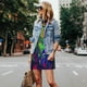 thumbnail image 4 of Fotbe Pride Rainbow Vestido de Verano sin Mangas para Mujer – Vestido Midi Línea A, Estilo Camiseta Floral, Vestido Playero Casual y Fluido, 4 of 7