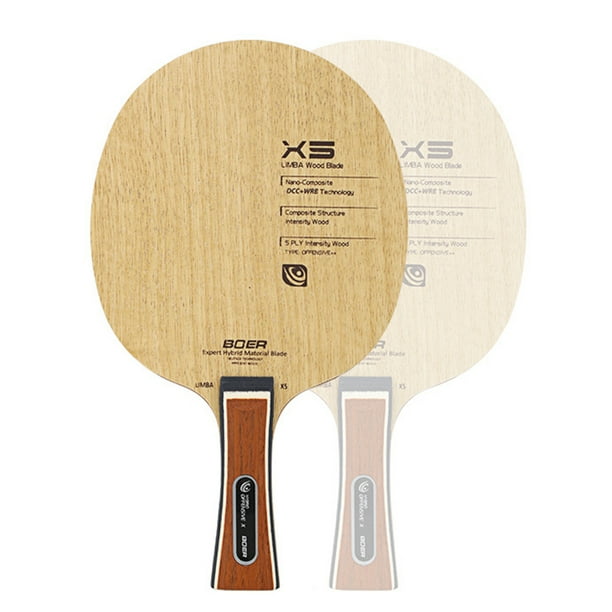BOER X5 Table Tennis Paddle Shakehand/ Penhold Ping Pong Bat Racket 5