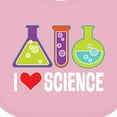 thumbnail image 4 of Inktastic I Love Science Chemistry Teacher Boys or Girls Baby Bib, 4 of 4