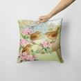thumbnail image 2 of Carolines Treasures ASAD183APW1414 Wrens by Sarah Adams Canvas Decorative Pillow  14Hx14W multicolor, 2 of 2