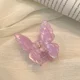 thumbnail image 1 of Pinza para el pelo con diseño de mariposa de hadas, estilo francés retro de acetato, con forma de cangrejo, pinza para el pelo de princesa dulce y tiburón para mujer y niña, accesorios para el cabello, 1 of 6
