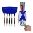 thumbnail image 2 of Dispensador de Pasta Dental con Porta Cepillos de Dientes Organizador de Baño Home Home Dispensador de Pasta Dental con Porta Cepillos, 2 of 3