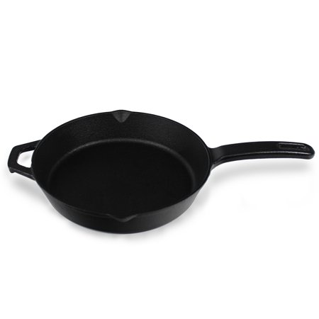 Megamaster 10-Inch Pre-Seasoned Cast Iron Skillet