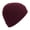 Burgundy, variant on Beechfield  Engineered Knit Ribbed Beanie