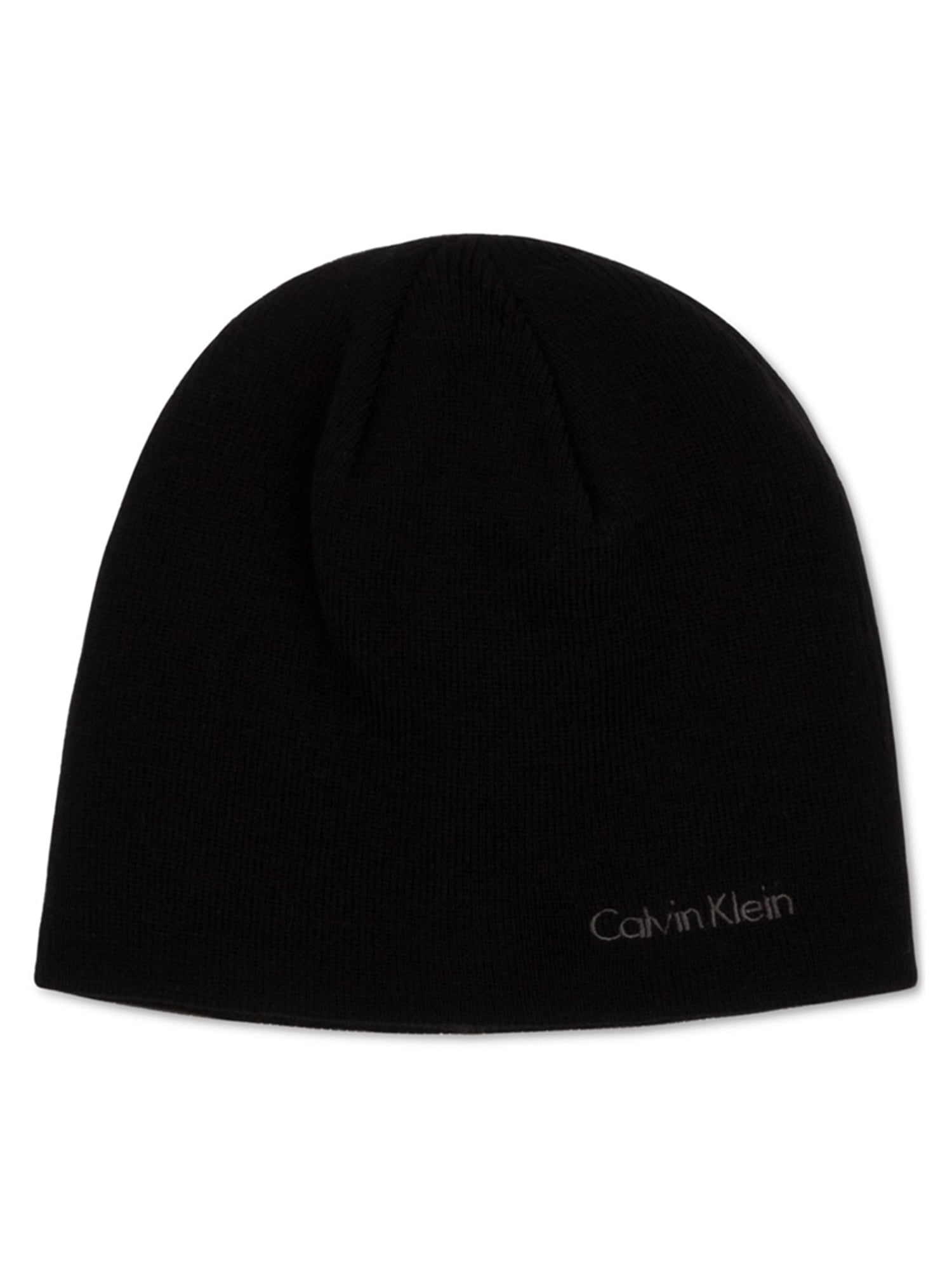 Calvin Klein Mens Solid Beanie Hat 