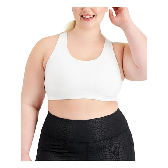 Ideology Womens Plus Gym Fitness Sports Bra