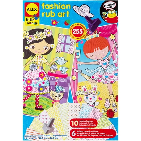 ALEX Toys Little Hands Fashion Rub Art