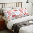 thumbnail image 6 of Naloa Tropical Corals Seahorse Super Soft 20x60 Body Pillow Case,Long Side Hidden Zipper（PILLOWS ARE NOT INCLUDED）, 6 of 6