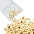 thumbnail image 1 of 200 piezas de soldadura de chip de oro, fundente de soldadura de latón chapado en oro de 24 quilates para joyería, precortado, pequeño, de temperatura ultrabaja, fácil de soldar, cuadrado, 1 of 6