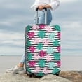 thumbnail image 7 of Pofeuu Tropical Leaves Print Luggage Suitcase Cover Protector Luggage Washable Covers Aesthetic for 18/24/28/32 inch Luggage（No luggage included）-X-Large, 7 of 7