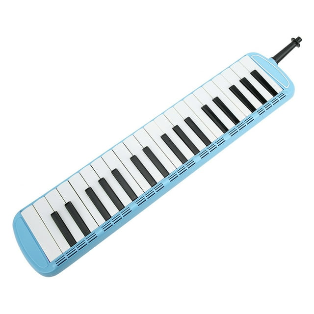 Melodica Instrument, Clavier Soprano Instrument de Musique Pratique Melodica, pour Débutants Enfants Bleu