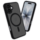 thumbnail image 2 of Funda Transparente con Color NEGRO Compatible con MagSafe para iPhone 17, Protección Antigolpes Ultrafina, TPU + Silicona Resistente, 2 of 6