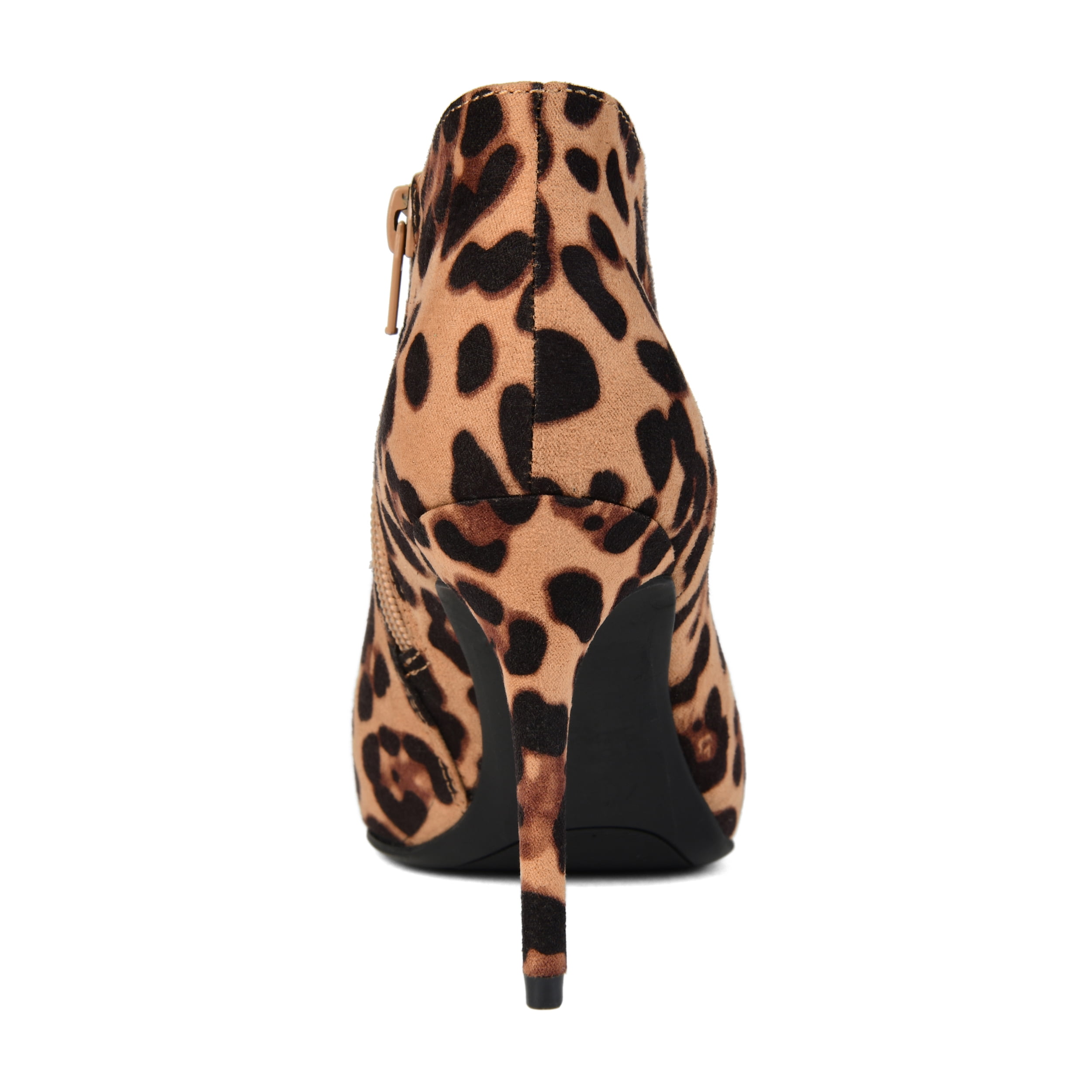 Journee Womens Demmi Inside Zip Stiletto Booties