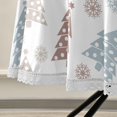 thumbnail image 5 of Coolnut Christmas Round Tablecloth, Wrinkle Free Soft Table Cloth with Lace, 60 Inch Table Cover for Kitchen Dining Tables, Hotels, Banquets, Camping Parties House Decor, 5 of 7