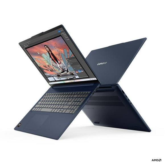 Open Box - Lenovo IdeaPad Slim 5 83HY001KUS 16" Touchscreen Laptop - Cosmic Blue (AMD RYZEN AI 7 350 / 16 GB RAM / 1 TB SSD / W11 Home)