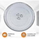 thumbnail image 3 of Universal Microwave Oven Glass Plate with 3 Mounts, 245 mm, 3 of 3