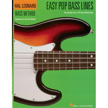 Easy Pop Bass Lines (Music Instruction) - eBook
