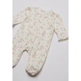 thumbnail image 4 of Little Me Baby Girls' Footie and Hat, Ivory Print, Newborn, 4 of 4