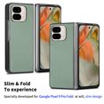 thumbnail image 4 of ELEHOLD Case for Google Pixel 9 Pro Fold/Fold2, Carbon Fiber Texture Case, Slim Anti-Slip PC Protective Cover for Men and Women,Green, 4 of 9