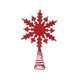 thumbnail image 2 of Adornos navideños de estrella de hierro para la parte superior del árbol de Navidad, estrella de cinco puntas, estrella tridimensional hueca radiante, adorno brillante para la parte superior del árbol, 2 of 6