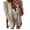 Beige, variant on Vedolay Tops for Women Womens Lapel Neck Long Sleeve Blazer Button Front Fashion Jacket,White M