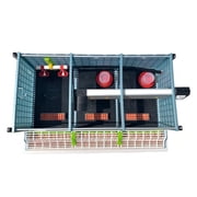 Hatching Time Chick Brooder - 1 Layer H: 9.5 (Power-Washable, Durable, ABS Plastic) | Cimuka