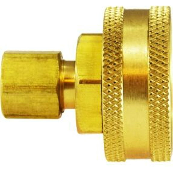 3/8 X 3/4 Comp X FGH Swivel Adapter, Compression, Brass Fittings