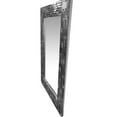 thumbnail image 4 of The Urban Port UPT-228547 Mosaic Tile Design Rectangular Accent Wall Mirror, Silver, 4 of 6