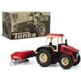 thumbnail image 6 of Tonka Steel Classics Retro Cab Tractor with Red Plow- Ages 3+ 06221, 6 of 7