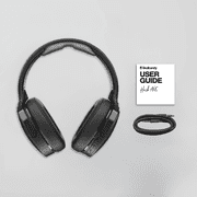 Skullcandy Hesh ANC XT Foldable on-Ear Headphones, True Black