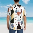 thumbnail image 6 of Bixox Men's Hawaiian Shirts Men's Wine Bottles Glasses Print Short-Sleeve Shirt-XX-Large, 6 of 8