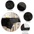 thumbnail image 6 of Star Black Table Cloth Waterproof Dining Tablecloth for Table Kitchen Decorative Coffee Cuisine Party Table Cover, 6 of 7