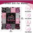 thumbnail image 5 of Wife Gifts Blanket, Wedding Anniversary Romantic Gifts for Wife, Wife Birthday Gifts from Husband, Presents for Wife, to My Wife Gifts, Mothers Day Wife Gift, Cozy Throw Blanket 60" x 50", 5 of 5
