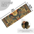 thumbnail image 5 of Yayeee Runner Rug for Bedroom 2'x6' Machine Washable Hallway Non Slip Mat, Retro Abstract Eagle, 5 of 8