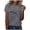 Dark Gray, variant on Active Tops Women Ladies Fashion Casual Spring Summer Crew Neck 3D Print Short Sleeve Top for Women Everyday Wear Breathable Blend Mockup Red S