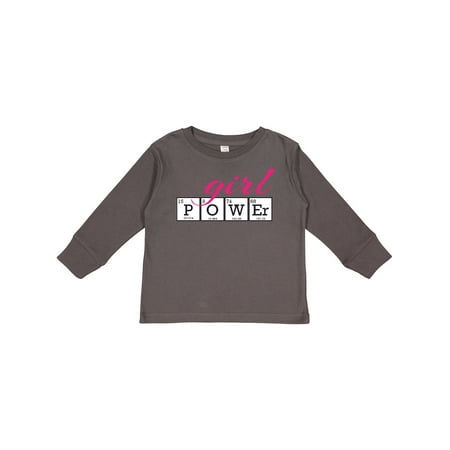 

Inktastic Girl Power Gift Toddler Toddler Girl Long Sleeve T-Shirt