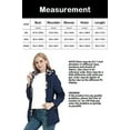 thumbnail image 2 of Giolshon Women Reversible jacket, Fall Fashion Casual Short Hooded Lightweight Thin Printed Coat, 2 of 6