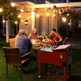 thumbnail image 7 of FreeLung 80QT Rolling Cooler Cart with Wheels Ice Chest Outdoor Backyard Coolers on Wheels Red, 7 of 7