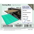 thumbnail image 3 of BalajeesUSA RV Awning mats 6'x9' Green, Recycled Outdoor Plastic Patio Rugs Clearance Waterproof, RV Camper Rug Large, Large Plastic Rug for Outside 7216, 3 of 5
