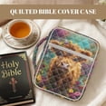 thumbnail image 7 of FOR U DESIGNS Highland Cattle Print Bible Cover for Women Men Lightweight Bible Holder Case Reusable Bible Carrier Tote Bag Bible Protective with Handle and Zipper, 7 of 7