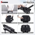 thumbnail image 2 of SUCIKORIO Sac pour Ordinateur Portable Roulant 17,3 Pouces avec Sac à Lunch Isolé 3 en 1 Mallette Roulante pour Femmes Sac Fourre-Tout Imperméable pour Enseignante avec Roues avec Détac, 2 of 8