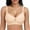 Rose Gold, variant on 3 Pack Bra Sets for Women Athletic Tank Tops Cotton Bra for Women Firming Bra Soft Bras Adjustable Heavy Breast Support Bra Seamless Bra Bras for Older Women Sleep Bras