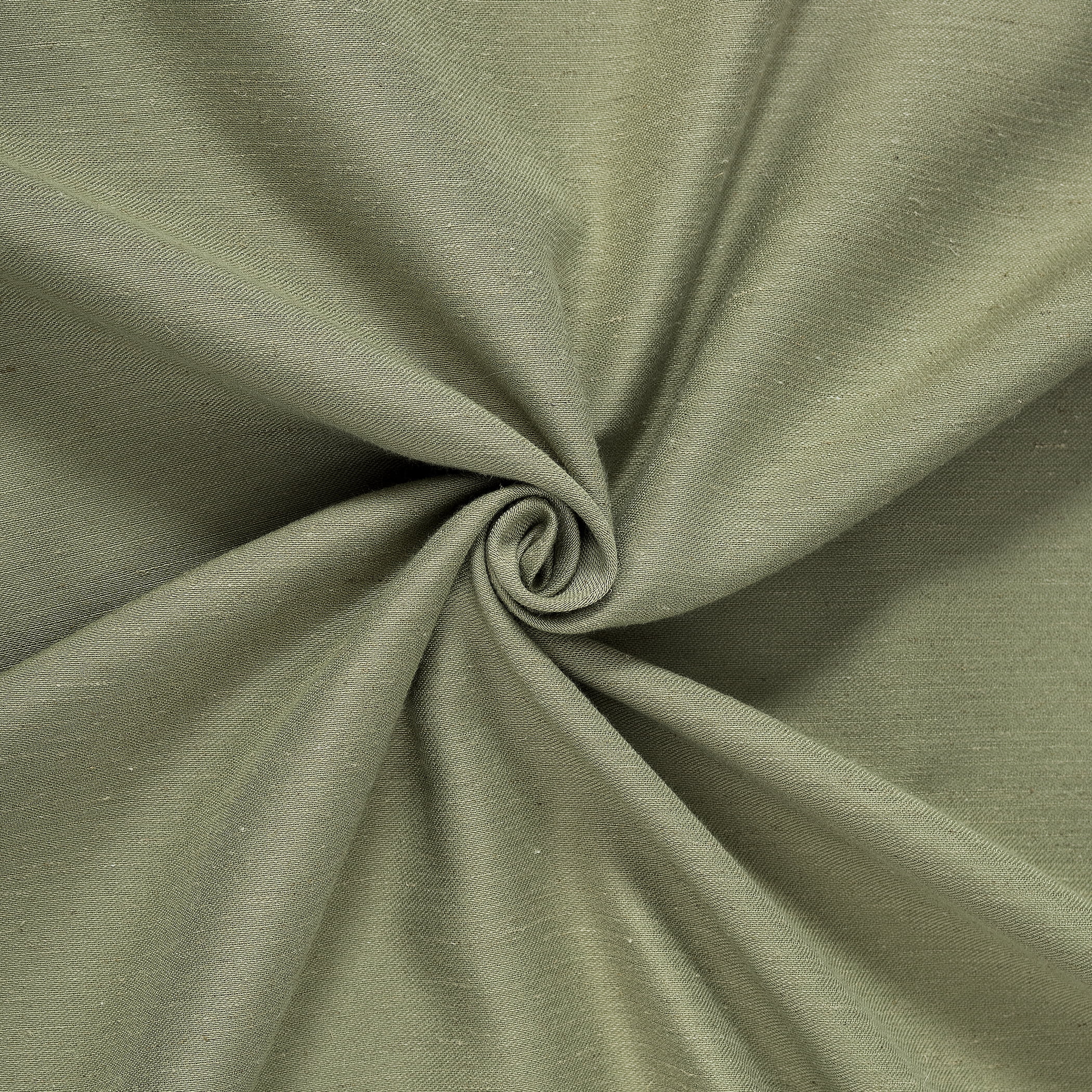 Archaeo Linen Blend Blackout Grommet Top Curtain, 52"x84", Sage Green
