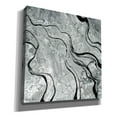thumbnail image 2 of Epic Graffiti 'Abstract in Gray V' by Cindy Jacobs, Canvas Wall Art, 26"x26", 2 of 2