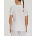thumbnail image 3 of ScrubZone par Landau Haut de Blouse Médicale Col en V pour Femmes Plus, Style 70221, 3 of 8